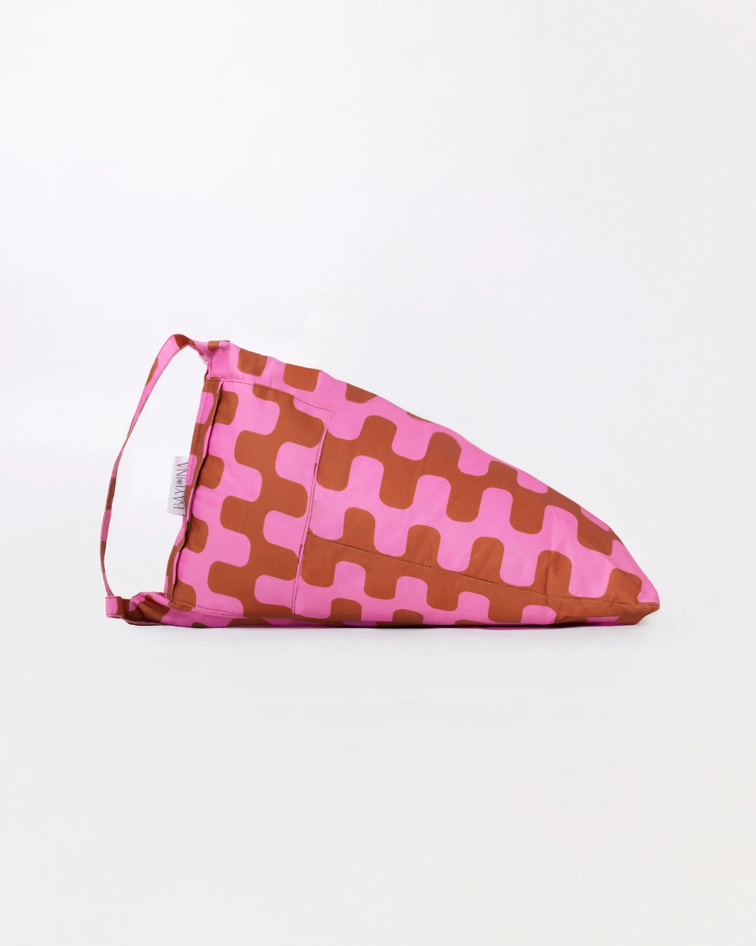Bayuna Beach Bean Bag - Stripe pink
