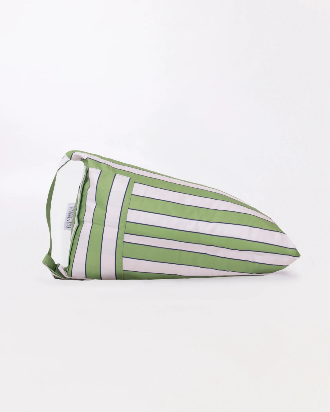 Bayuna Beach Bean Bag - Stripe blue